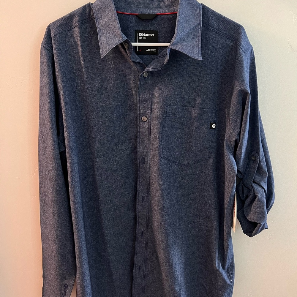 NWT Marmot Button Up